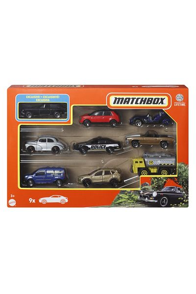 Matchbox SET 9 MASINUTE MGB GT COUPE 1971