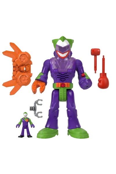 FISHER PRICE IMAGINEXT DC SUPER FRIENDS ROBOT JOKER 30CM