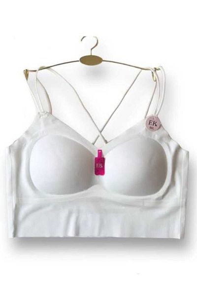 F.K Fk 682 Laser Cut Baliness Bra