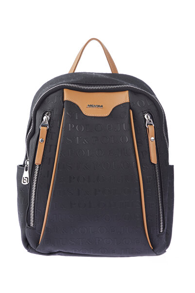 Just Polo ميلانو ديزاين 4101-حقيبة كتف الجمل الأسود