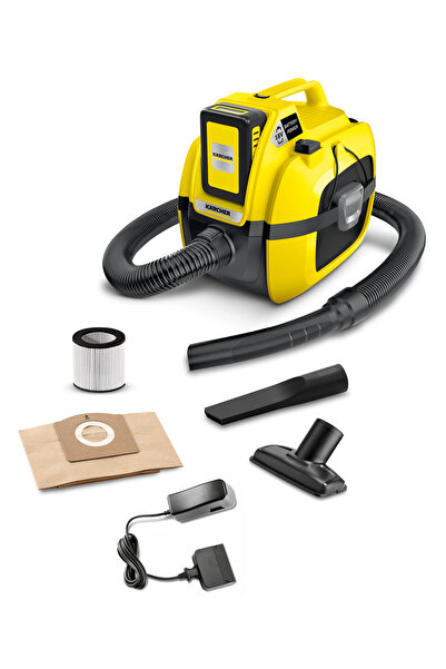 Karcher Wd 1 Compact Bataryalı Set Islak Kuru Süpürge(BATARYA DAHİLDİR) 1.198...