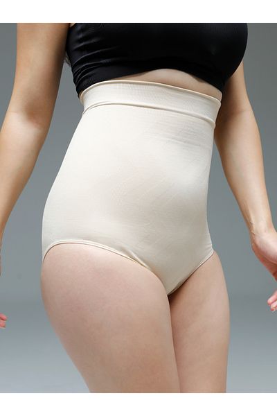 MİSTİRİK Biloba Sculpting Effective Slip High Waist Corset Skin Color