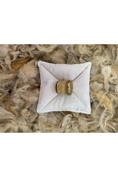 OEM Unwashed Sheep Wool Filled 15×15 cm Children's & Pillow + 20 g Lanolin Oi...