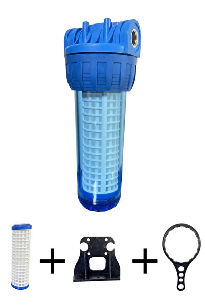 AQUA BELLA Daire Girişi Yıkanabilir Filtreli Su Arıtma Filtre Kabı