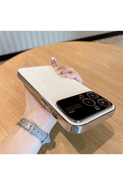 İphone 14 Prouyumlu Telefon Kılıfı Yüksek Kaliteli (0660-GLD-14PRO)