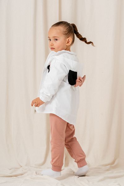 ZİMBOO Baby Girl Hooded Bow Rain Cover Set of 3