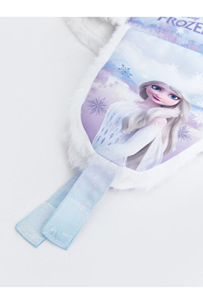 LC Waikiki Lcwk Frozen Baskılı Kız Çocuk Pelüş Kar Şapkası