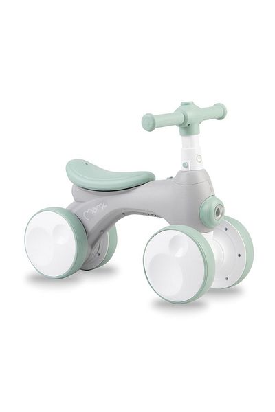 Momi Bicicleta cu lumini, sunet si difuzor de balonase, Momi Tobis - Grey