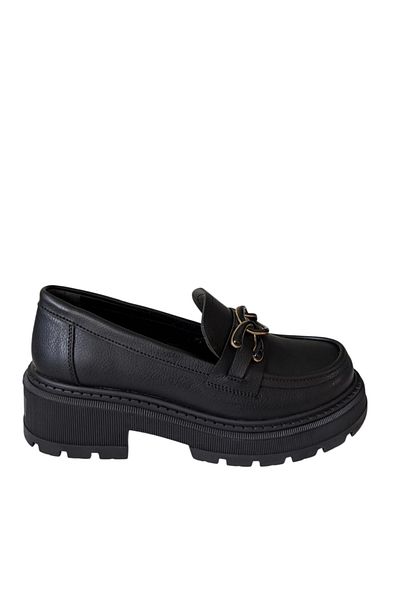 Endless Pantofi negri Mocasini de damă