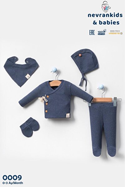 nevrankids Waffle Ip Bağlama’lı Kokonat Düğme 5'li Hastane Çıkışı