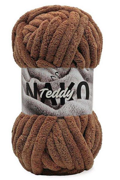 NAKO TEDYY Velvet Red Brown - 200 γραμμάρια μονή συσκευασία 14269