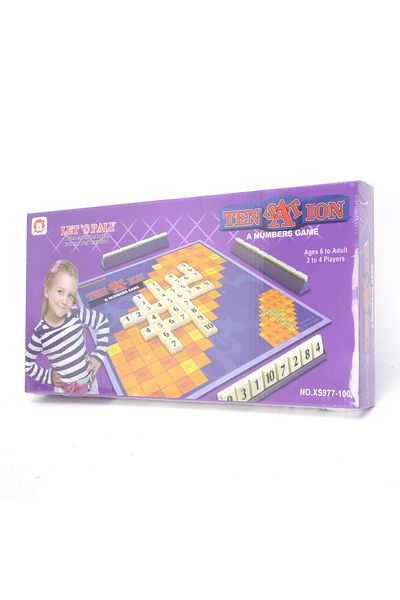 Fab N Funky التوتر Sayısal Strateji Tahta Oyunu, 6+ Yaş, 2-4 Oyuncu, Eğitici Aile Eğlencesi