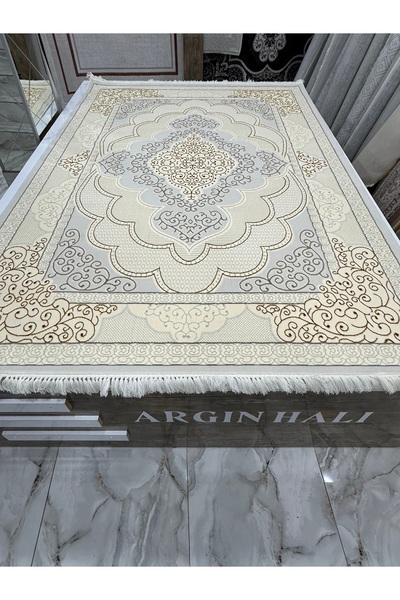 Abant Altın Varaklı Salon Halısı