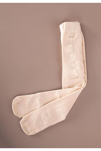 Cigit Emekleme Ve Kaymaz Külotlu Çorap 6-24 Ay Kum
