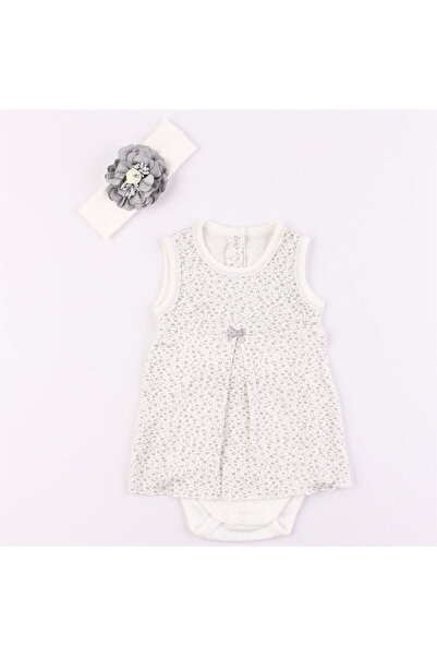 Mini Ropa Miniropa Ecru Bandanna Body Dress