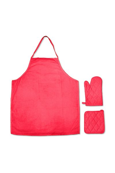 Hotel Linen Klub 3-Piece Kitchen Apron Set - Multi-Functional Kitchen Essentials for Stylish and Safe Cooking