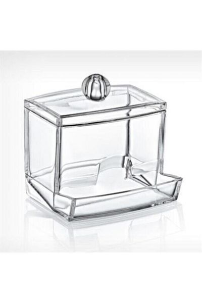 Acousticworld Ear Cleaning Stick Organizer Storage Box with Transparent Lid
