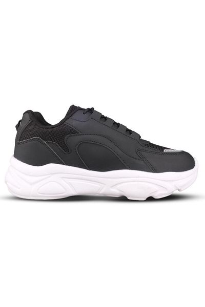 M.P. Mp 242-2076, Black Women's Lace-Up Sneakers