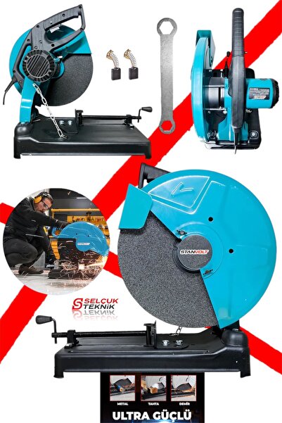 STANVOLT Çelik Dişli Şanzuman Bakır Sargılı Profil Ahşap Metal Kesim Makinesi...