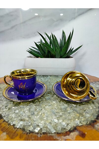 MDKLİFE Lena 2 Lİ  Kahve Fincan Seti - Renkli - 90 mL