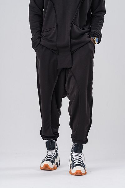 go gang own Bohemian Shalwar με ανυψωμένη μέση και λάστιχο στα πόδια