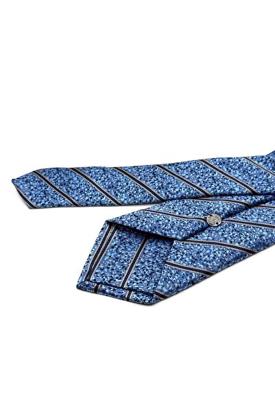 Kravatkolik Κλασική γραβάτα με μοτίβο μπλε ρίγες KK12913
