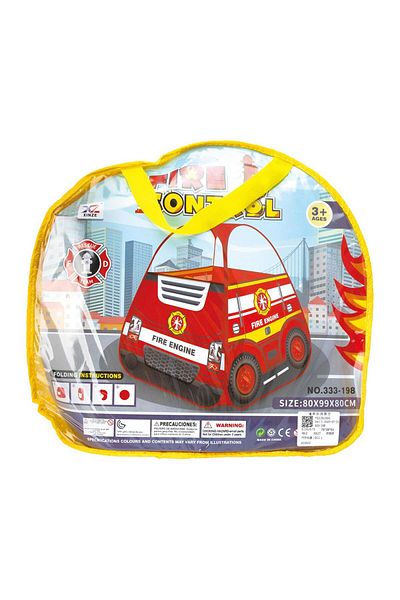 Fab N Funky ıtfaiye çocuk Oyun CADırı - 3+ Yıl Boyunca Katlanabilir ve Dayanıklı، Kurulumu Kolay، 80x99x80 سم