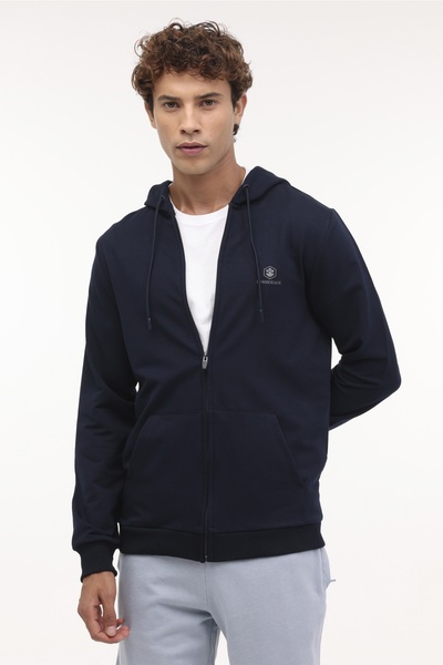 lumberjack M-SN72 BASIC FZ HOD 4PR Navy Blue Ανδρικό Σετ Φόρμας Φόρμας