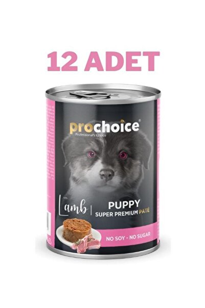 ProChoice Puppy Lamb Pate Yavru Köpek Konservesi 12x400 gr