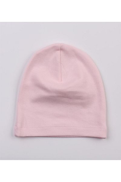 Mini Ropa Pink 12-24 Months Baby Kids Seasonal Combed Cotton Hat Beanie