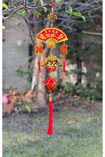 Miamantra Feng Shui İyi Şans Ve Bereket Figürleri Asılabilir Dekor /Çin Fener...