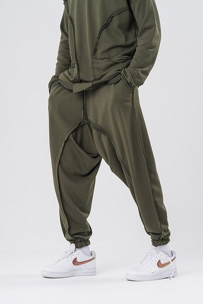 go gang own Bohemian Shalwar με ανυψωμένη μέση και λάστιχο στα πόδια