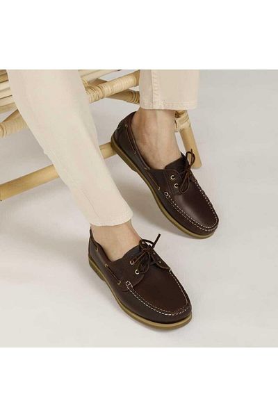 lumberjack Ανδρικά παπούτσια Navigator σε καφέ-μαύρισμα στυλ Casual