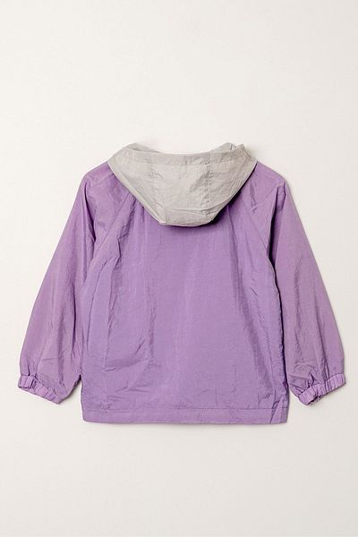 HAUSEkids Pelernă de ploaie hidrofugă pentru fete cu design cool pentru 5-10 ani - violet