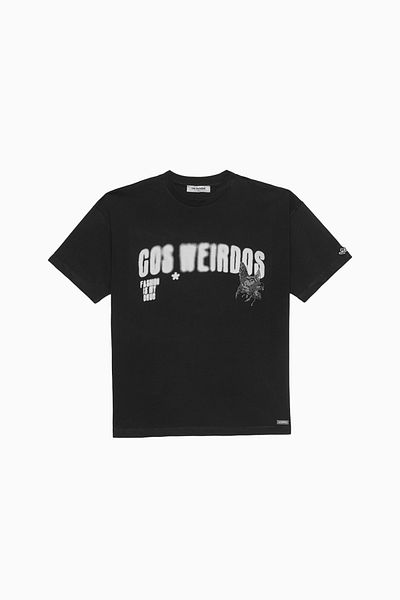 Cos Weirdos Mydrug Black Stone Oversized T-Shirt