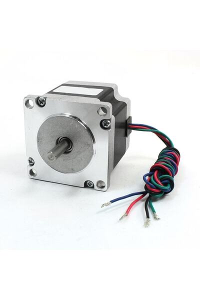 Genel Markalar 57hs5630 Nema 23 Step Motor 1.1nm 2.7v 3a 8mm D Mil 2 Faz 1.8 ...