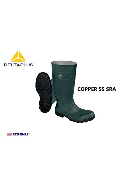 Delta Plus COPPER S5 SRA Soğuk Dayanımlı Çelik Burun Çelik Tabanlı Kaydırmaz ...