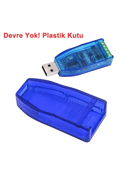 ARS Robotechnicals Plastik Usb Rs485 Devre Kutusu Şeffaf Elektronik Proje Ürü...