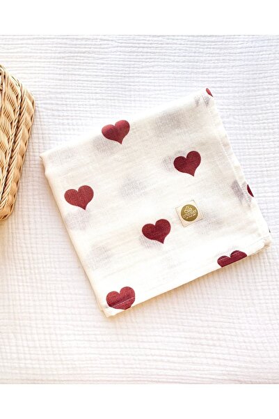 Little Dude 100% Organic Cotton Double Layer Patterned Muslin Blanket - 100*100