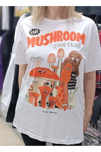 Köstebek Unisex T-shirt The Mushroom Fan Club