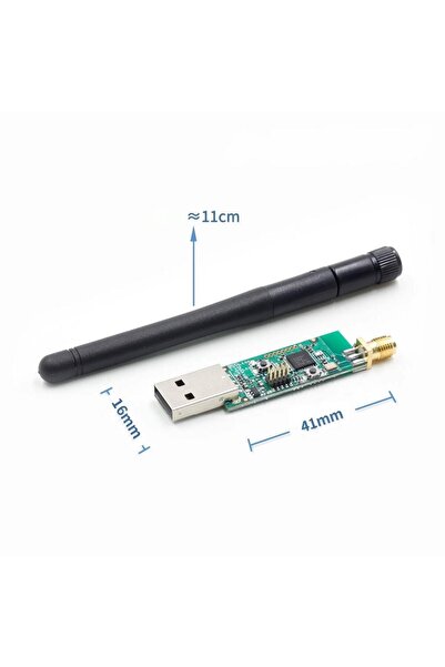 Devremarkt Cc2531 Usb Dongle Anten 2.4ghz Zigbee Wifi Bluetooth Kablosuz Data Yakalayıcı