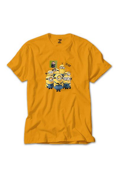 Z zepplin Minions The Rise Of Gru Banner Κίτρινο T-Shirt
