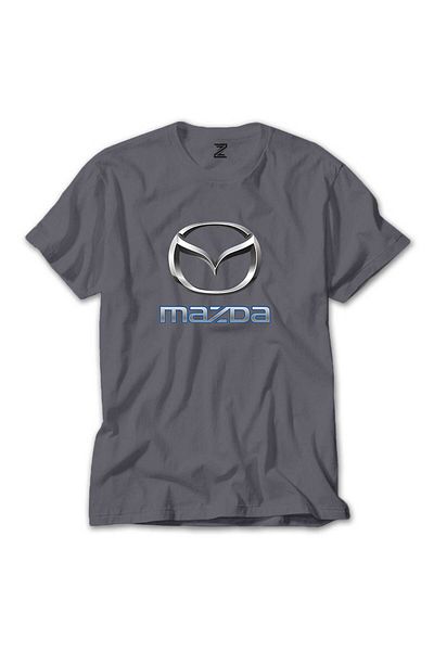 Z zepplin Γκρι μπλουζάκι με λογότυπο Mazda