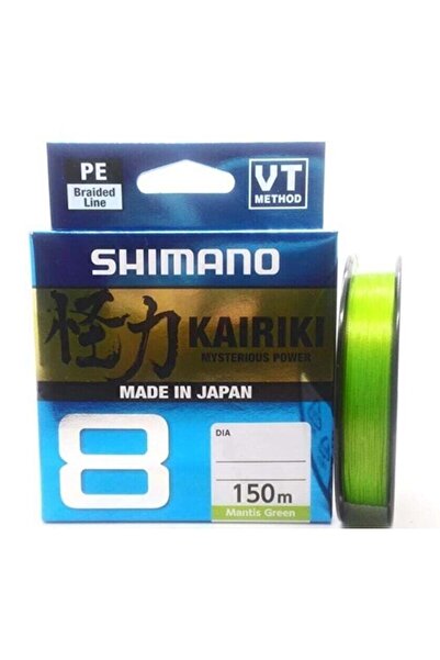 Shimano 8 X Кайрікі Мантіс Грін I02 0,20 мм 17,10 кг --- --- 150 м. Мантіс Грін 1 шт.