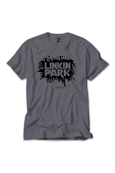 CrowsGate لينكين بارك تحت الأرض تي شيرت ملون رمادي اللون مقاس 2XL