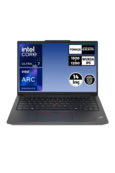 LENOVO ThinkPad E14 Gen 6 Ultra 7 155H 16GB 512GB SSD 14" WUXGA W11P Notebook 21M70031TX 010