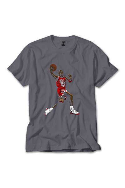 CrowsGate Тениска Air Jordan Graffiti Grey