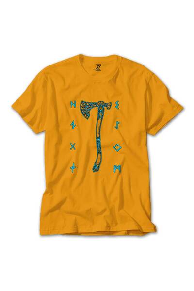 CrowsGate Μπλουζάκι God Of War Ragnarok Kratos Axe Πολύχρωμο Κίτρινο Χρώμα Μέ...