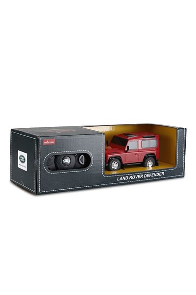Rastar RED LAND ROVER DEFENDER REMOTE CONTROL CAR WITH 1 TO 24 SCALE