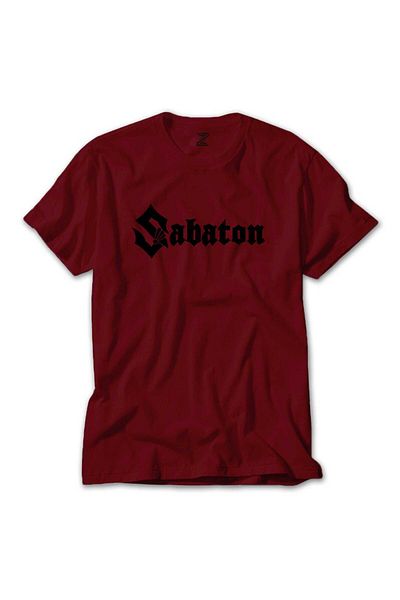 Z zepplin Κόκκινο μπλουζάκι με λογότυπο Sabaton